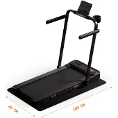 Moov Walk Laufband für Zuhause, 1–8 km/h, klappbar