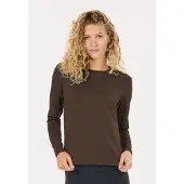 Athlecia Almi V2 W Long Sleeve Tee chocolate torte (1294) 34