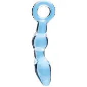Clarity Utopian Mystique - geripptes Glas-Anal?dildo (transparent)