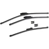 BESTPRICE Wischerblattsatz vorne + hinten [Hersteller-Nr. 40790871] für VW