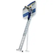 MUNK Günzburger Steigtechnik MUNK Seilzugleiter mit Traverse 2x15 Sprossen