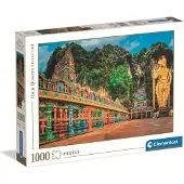 Clementoni Puzzle 1000 Teile Painted Batu Caves buntes Spiel