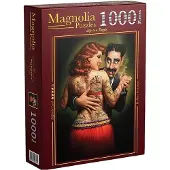 Magnolia Puzzle Lydia the Tattooed Lady - 1000 Teile Puzzle