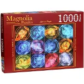 Magnolia Puzzle Cardinal Signs - 1000 Teile Legespiel Multicolor