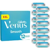 Gillette Venus Smooth, Frauen, Venus, Blau, 12 Stück(e)
