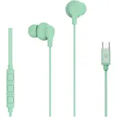 Celly UP1600TYPECGN, Kabelgebunden, Anrufe/Musik, 20 - 20000 Hz, 13 g, Kopfhörer, Grün