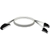 Schneider Electric BMXFCC203 Kabelsatz, 40-Wege-Anschlussklemme, 2 x HE10-Anschluss, für M340 E/A, 2m