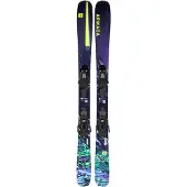 Armada - Ski Set inkl. Bdg. - All-Mountain-Ski - ARV 84 JR + L6 2027 aus Holz - Kindergröße 150 cm - Violett