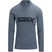Swix RaceX Merino Half Zip, Herren, Grau