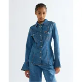 Wrangler Super Western Langarmhemd
