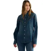 Wrangler Western Yoke Langarmhemd