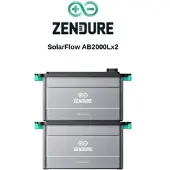Zendure SolarFlow AB2000L Erweiterungsakku 1920Wh Speicher - 2x AB2000L