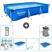 Bestway Steel Pro Rechteckig - 300x201x66 cm - 7-teilig S22246