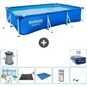Bestway Steel Pro Rechteckig - 300x201x66 cm - 8-teilig S22251