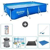 Bestway Steel Pro Rechteckig - 300x201x66 cm - 7-teilig S22086