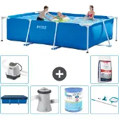 Intex Rechteckiger Frame Pool - 300x200x75 cm - 7-teilig S30171