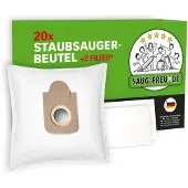 SAUG-FREUnDE | 20 Staubsaugerbeutel geeignet für ROWENTA, MOULINEX | RO 9