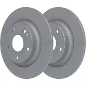 Ate Bremsscheibe 24011004131 voll 282mm 10mm für HONDA