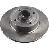 Blue Print Bremsscheibe adn143139 Hinterachse voll 240mm für RENAULT DACIA