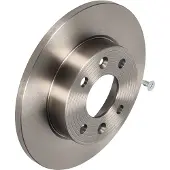 Bosch Bremsscheibe 0986478105 voll 238mm 12mm für DACIA RENAULT