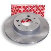 FEBI BILSTEIN Bremsscheibe 10619, vorne, hinten, voll, 1 Stück