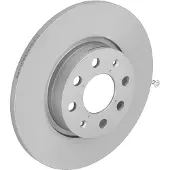 Ate Bremsscheibe 24011201841 voll 257mm 12mm für VAUXHALL FIAT