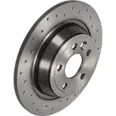 Brembo Bremsscheibe 08a5401x Gelocht 302mm 11mm für FORD (CHANGAN) LAND ROVER