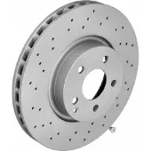 Ate Bremsscheibe 24013201001 Gelocht 322mm 32mm für MERCEDES-BENZ