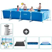 Intex Rechteckiger Frame Pool - 450x220x84 cm - 6-teilig S20064