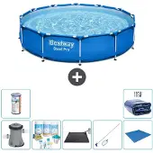 Bestway Steel Pro Rund - 366x76 cm - 8-teilig S21600