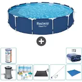 Bestway Steel Pro Rund - 396x84 cm - 8-teilig S21608