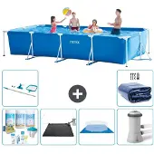 Intex Rechteckiger Frame Pool - 450x220x84 cm - 7-teilig S20071
