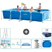 Intex Rechteckiger Frame Pool - 450x220x84 cm - 8-teilig S20080
