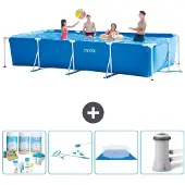 Intex Rechteckiger Frame Pool - 450x220x84 cm - 5-teilig S20848