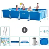Intex Rechteckiger Frame Pool - 450x220x84 cm - 8-teilig S20069