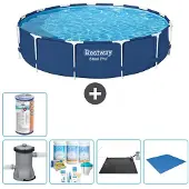 Bestway Steel Pro Rund - 396x84 cm - 6-teilig S22111