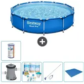 Bestway Steel Pro Rund - 366x76 cm - 6-teilig S22104