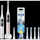 Oral-B iO Series 6N Doppelpack Weiß + Rosa Vorteilspack