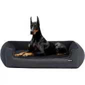 Sonstiges Hundebett abnehmbar und waschbar, dunkelgrau, 120 x 90 x 30 cm
