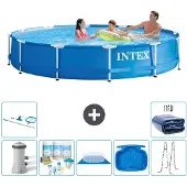 Intex Frame Pool Rund - 366x76 cm - 8-teilig S20485