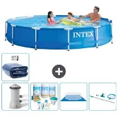 Intex Frame Pool Rund - 366x76 cm - 6-teilig S20481