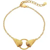 Hot Diamonds - Gold-plated bracelet with genuine diamond Golden Edit Hope DL705
