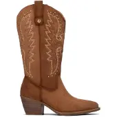 Xti für Damen. 14610201-TAUPE Stiefel 146102 taupe (40), 5 bis 8 cm, Reißverschluss, Lässig