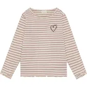 Minymo T-shirt LS Y/D Rib fawn (6510) 116