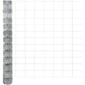 vidaXL Wildzaun 1000 x 120 x 0,18 cm Eisen Feuerverzinkt