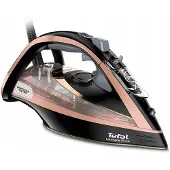 Tefal Dampfbügeleisen Fv9845e0 3200-W-Durilium Airglide, Dampfstoß 260 g/Min