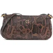 Pinko Umhaengetasche aus Kalbsleder in Braun 105069A3E5M16Q
