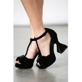 Killstar High Heel Schuhe - Ravenette Pumps 42