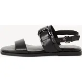 Tamaris Damen Sandalen Schwarz mit Schnallen