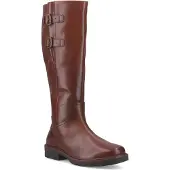 Hush puppies Tallulah Leder Damen Stiefel in Tan
